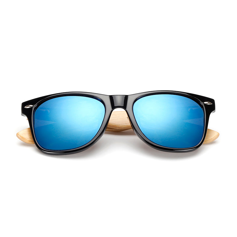 17 color Wood Sunglasses Men women square bamboo Women for women men Mirror Sun Glasses