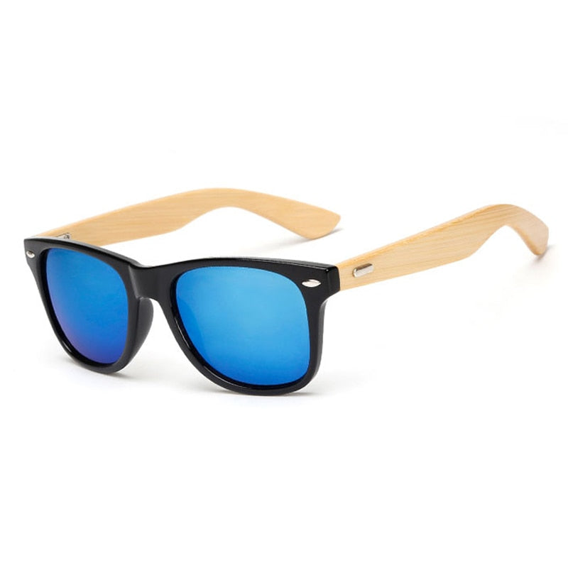 17 color Wood Sunglasses Men women square bamboo Women for women men Mirror Sun Glasses